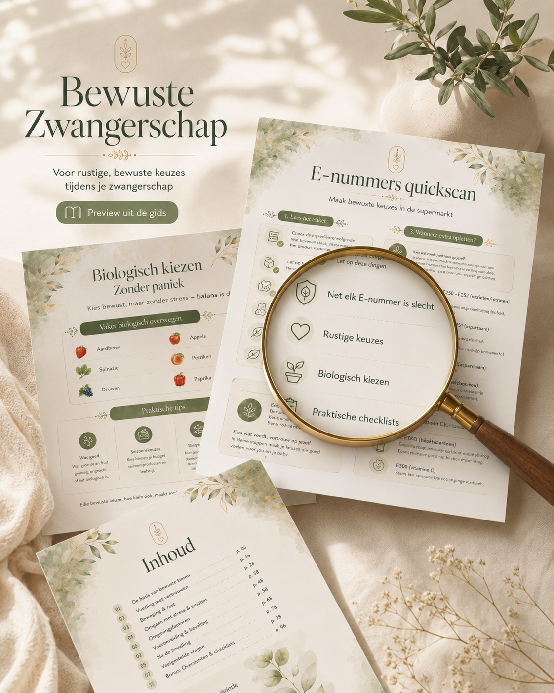 Preview van Bewuste Zwangerschap gids